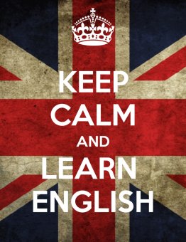 Keep Calm and Learn English